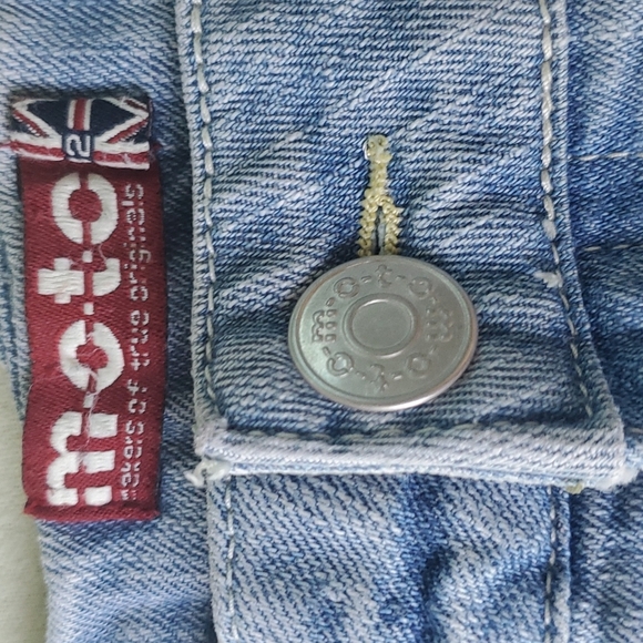 MOTO- JEAN SHORTS - Picture 3 of 6